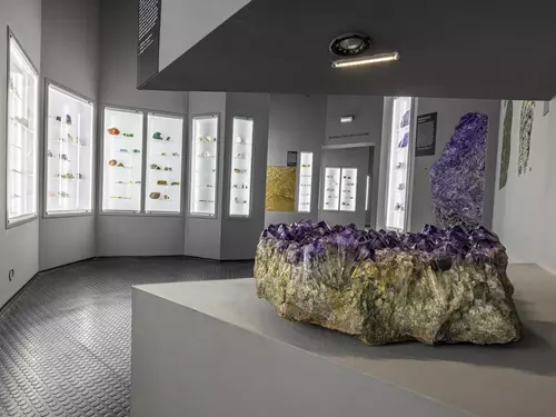 Expozice Mineralogie