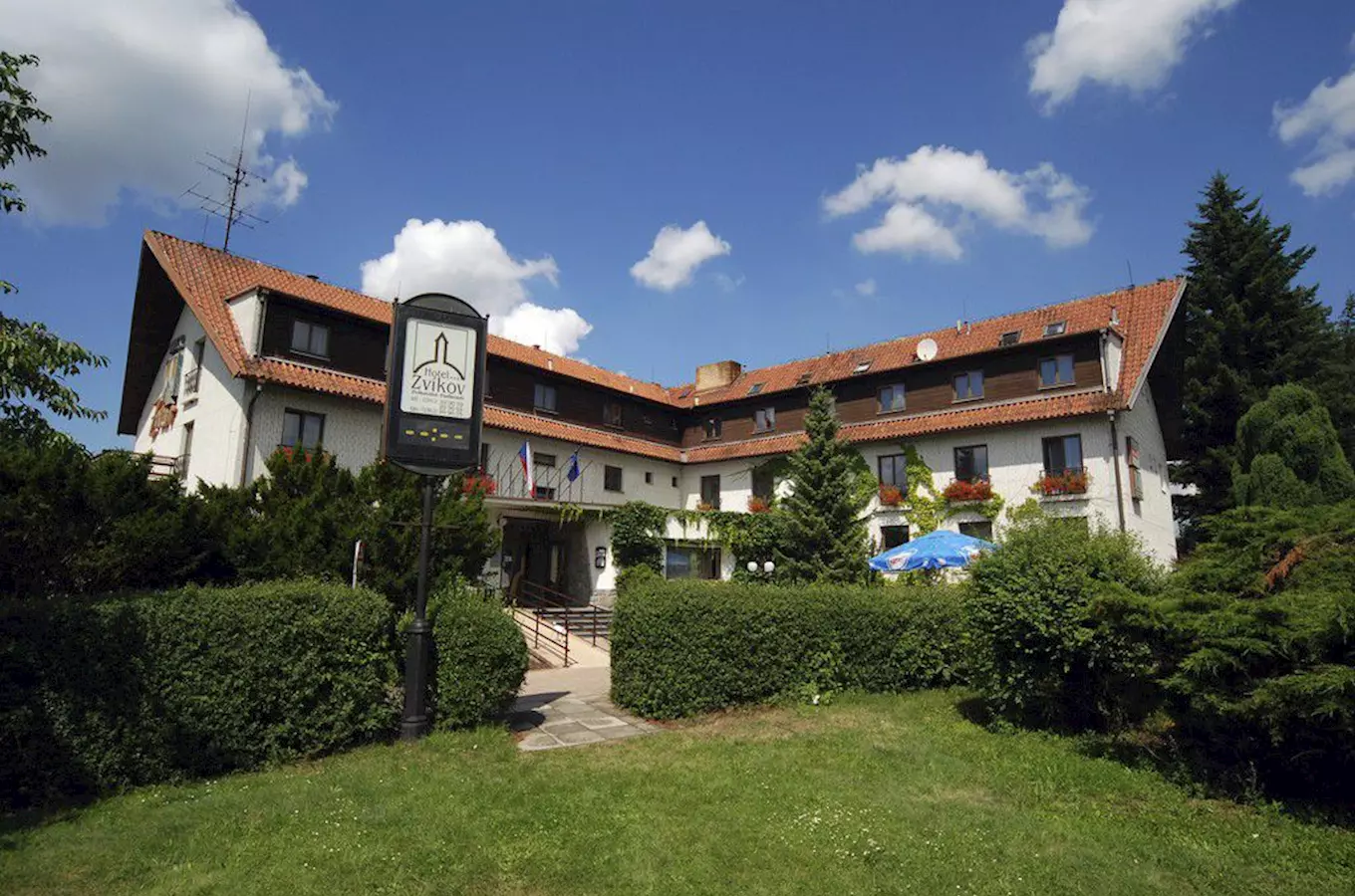 Hotel Zvíkov ve Zvíkovském Podhradí