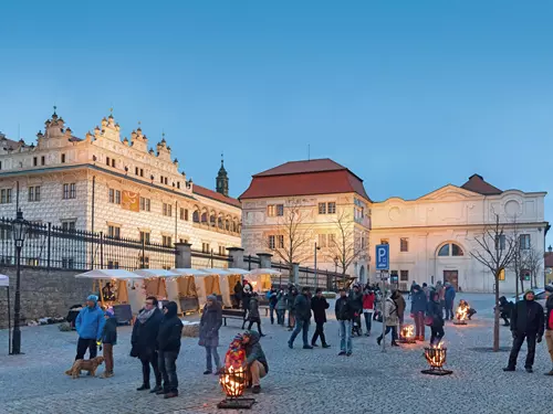 Dětský silvestrovský ohňostroj na hudbu Bedřicha Smetany