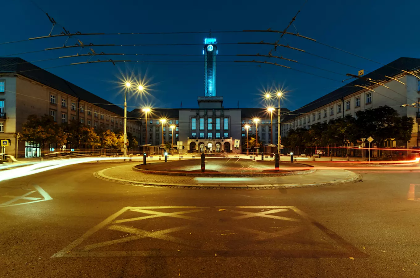 Nová radnice Ostrava – vyhlídka z radniční věže v Ostravě