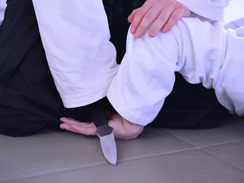 Cvičení bojového umění Aikido