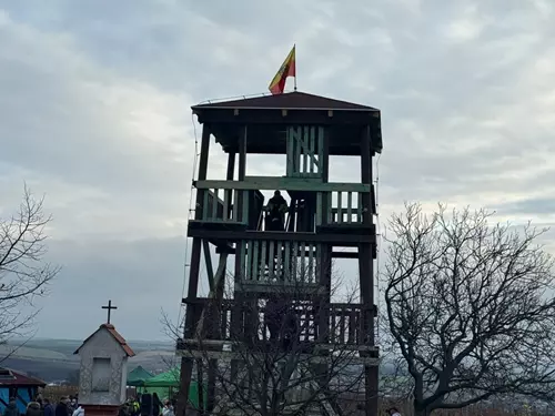 Rozhledna Kraví hora u Bořetic