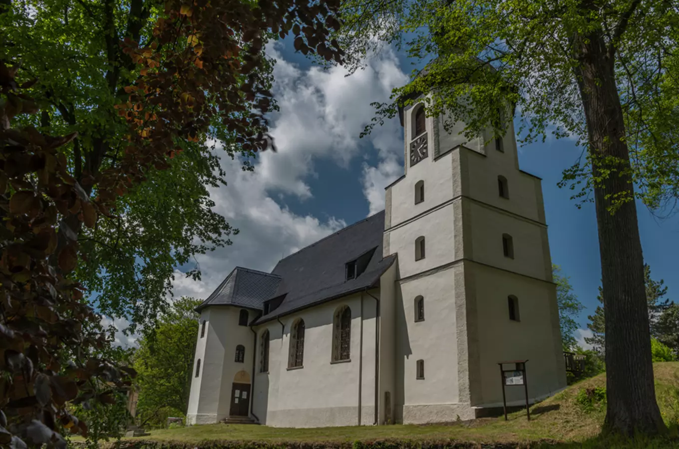 Evangelický kostel Dobrého pastýře v Podhradí
