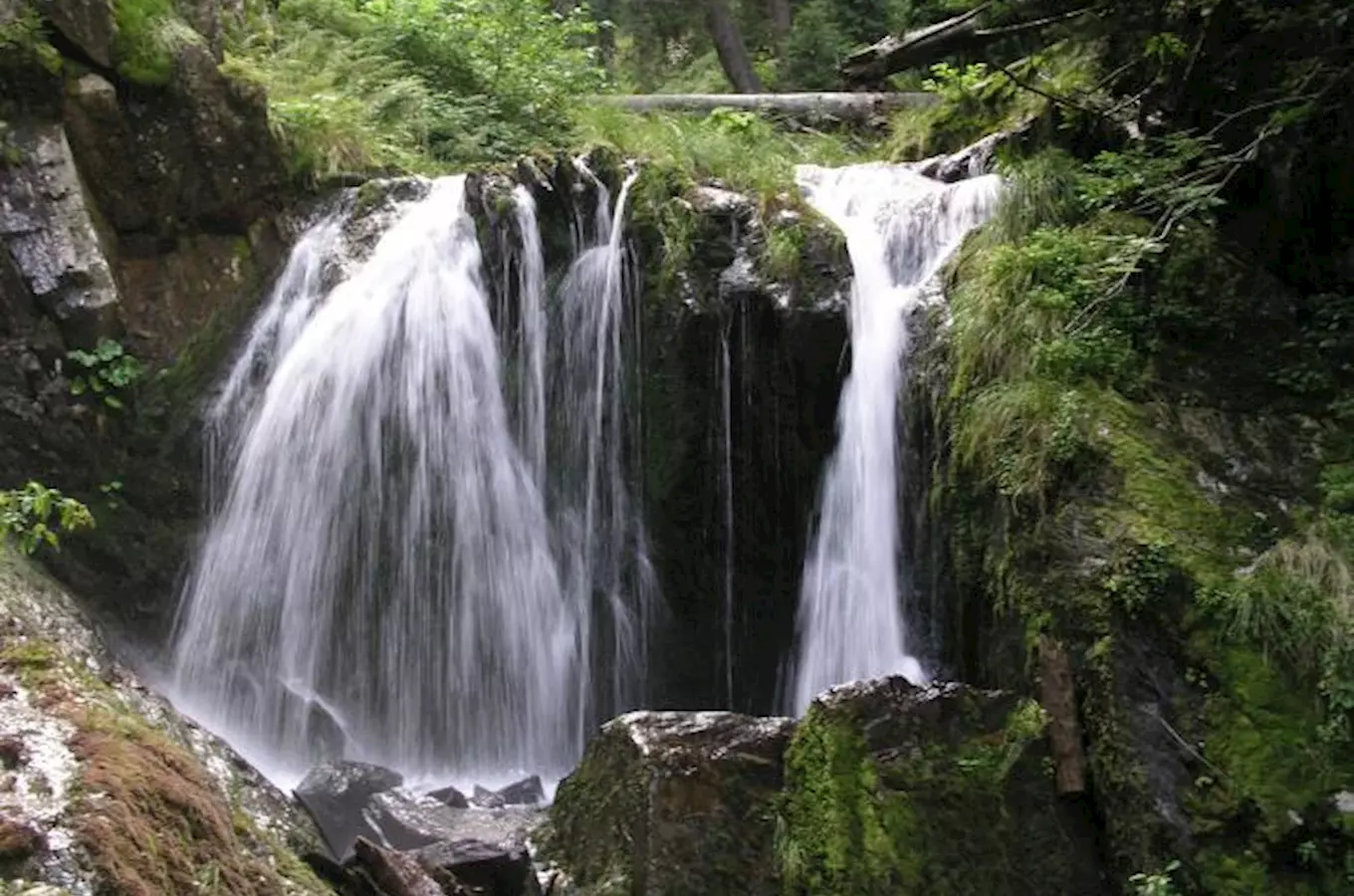 Vodopád v Karlově Studánce