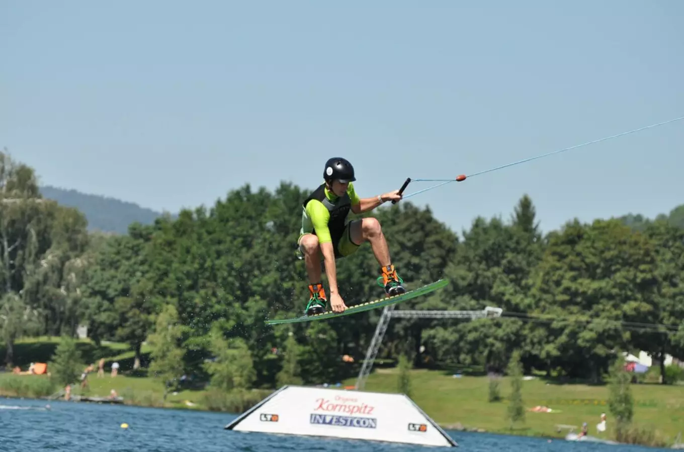 Wake Park na Novém rybníce v Příbrami