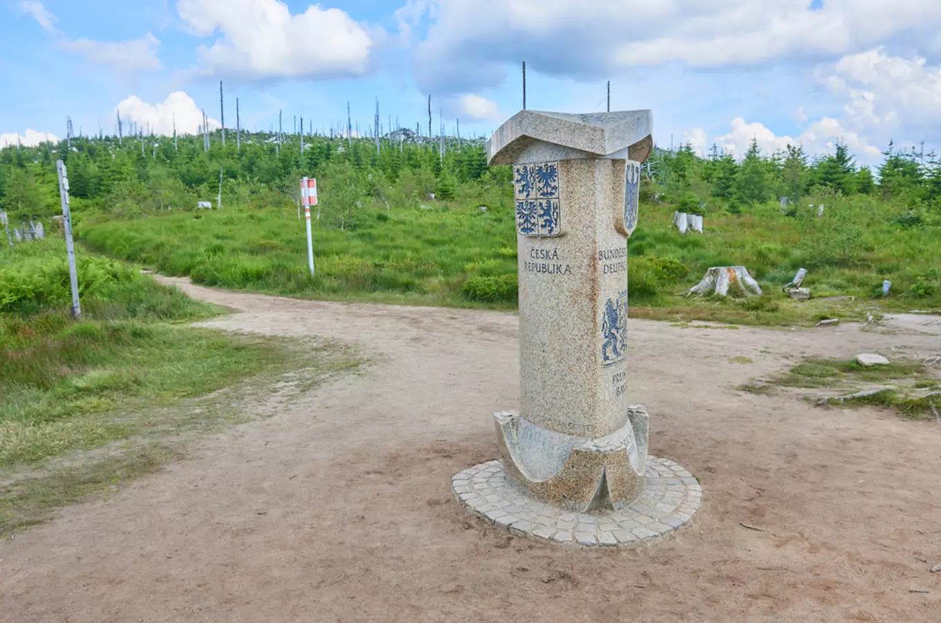 Trojmezí na Šumavě – horské sedlo na hranici tří států