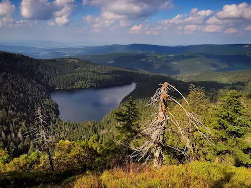 Černé jezero, Šumava, Železná Ruda, Kudy z nudy