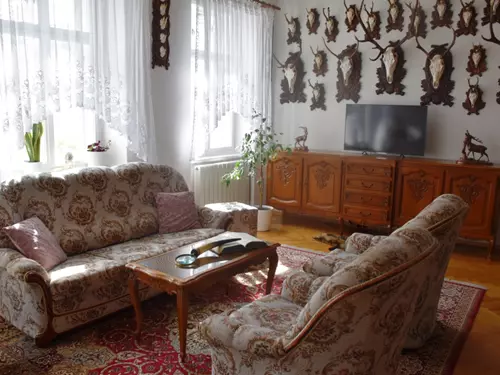 Interiér Loveckého apartmánu