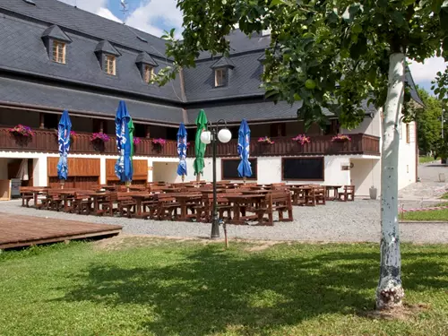 Historický areál restaurace a penzionu Fojtství na Svatém Kopečku u Olomouce