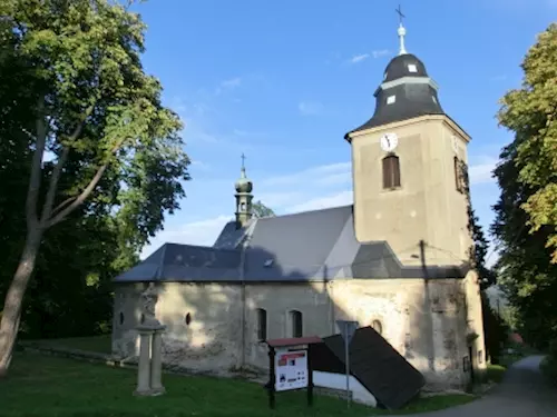 Kostel sv. Josefa v Krásné u Pěnčína