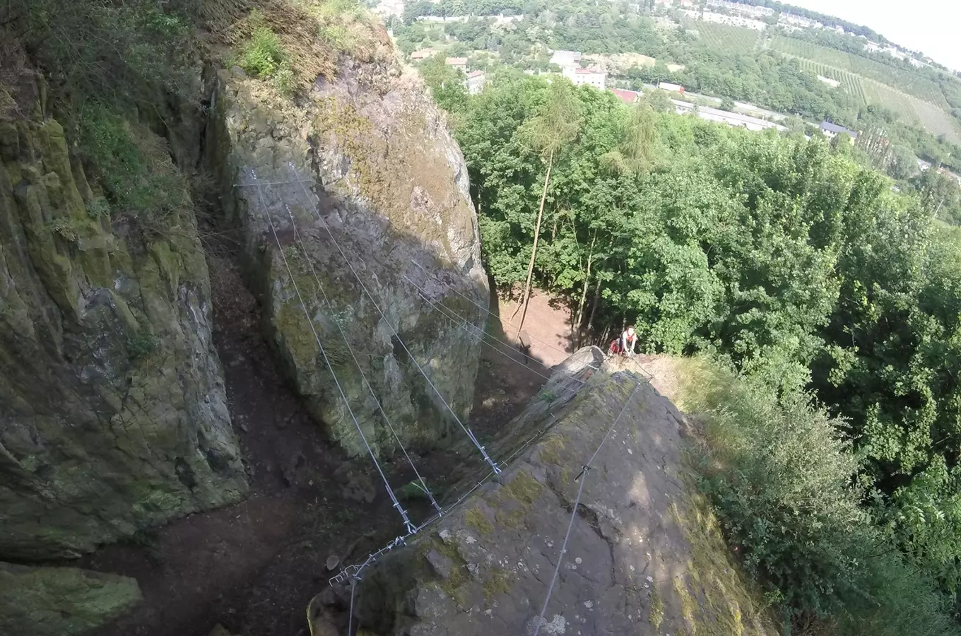 Via ferrata Slánská hora