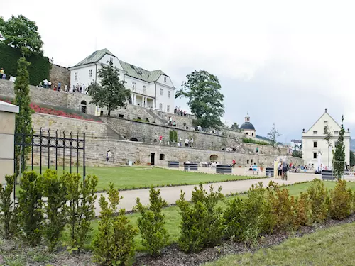 Jižní zámecké zahrady zámku Děčín