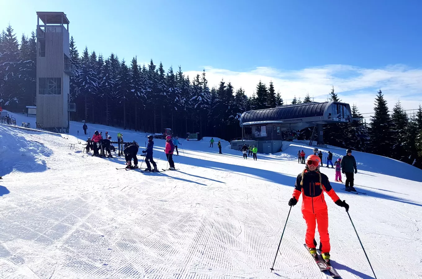 Skiareál Kouty nad Desnou – největší lyžařské středisko na Moravě