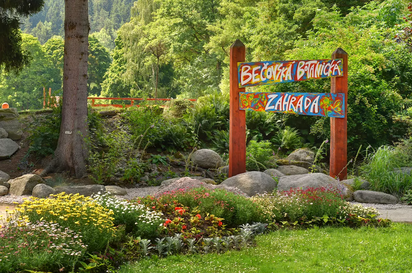 Botanická zahrada v Bečově nad Teplou
