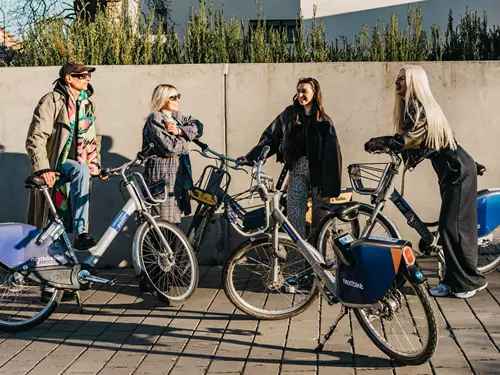 Sdílená kola Nextbike v Benešově