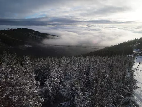 Visutý most přes údolí na Dolní Moravě – Sky Bridge 721, Kudy z nudy