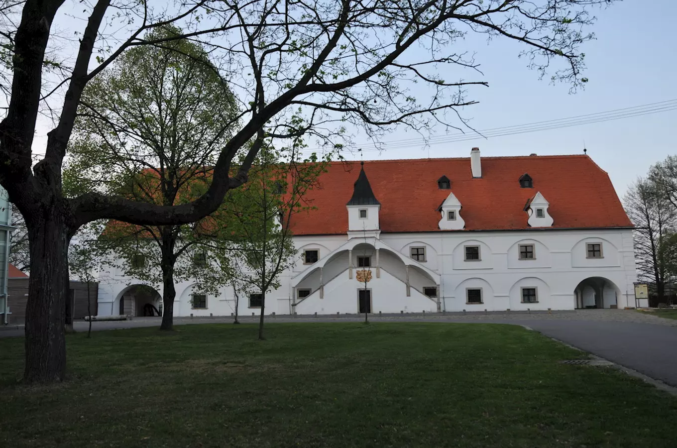 Jaro na mlýně na vodním mlýně ve Slupi