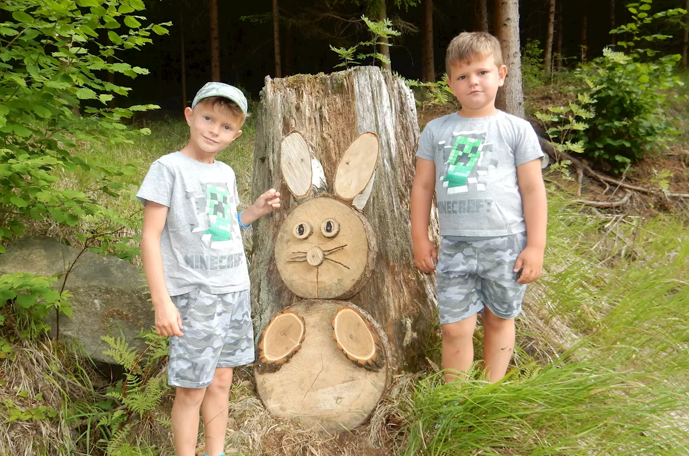 Stezka lesních skřítků ve Vimperku