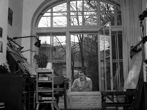 Jiří Trnka, Košíře 1957, foto Václav Chochola © Archiv B&M Chochola