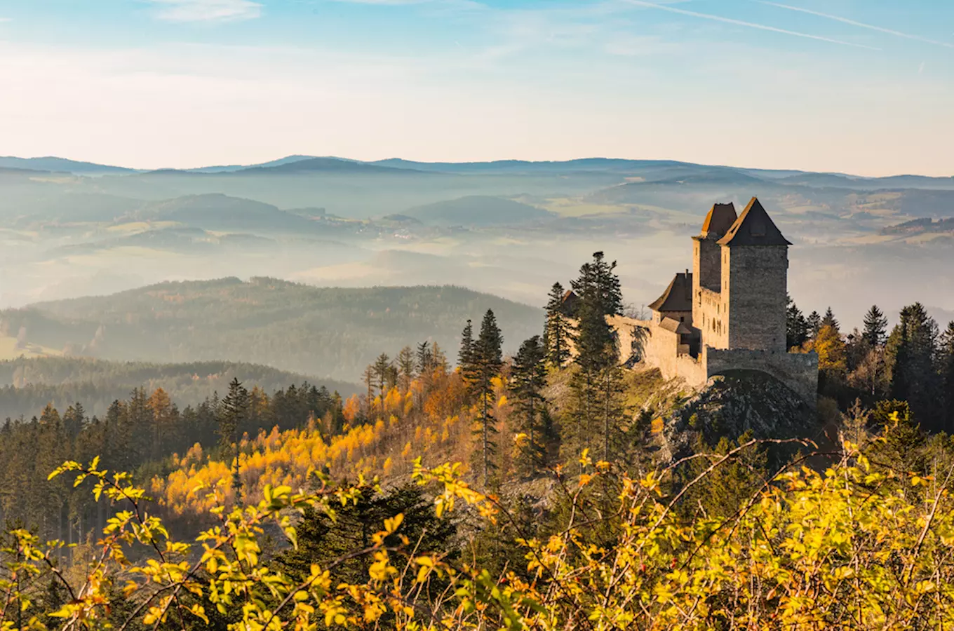 Hrad Kašperk, Kudy z nudy