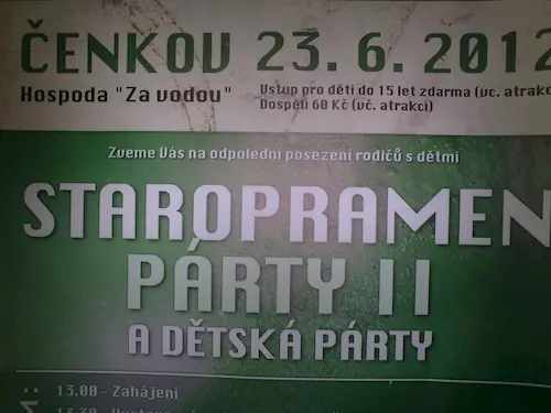 Staropramen párty
