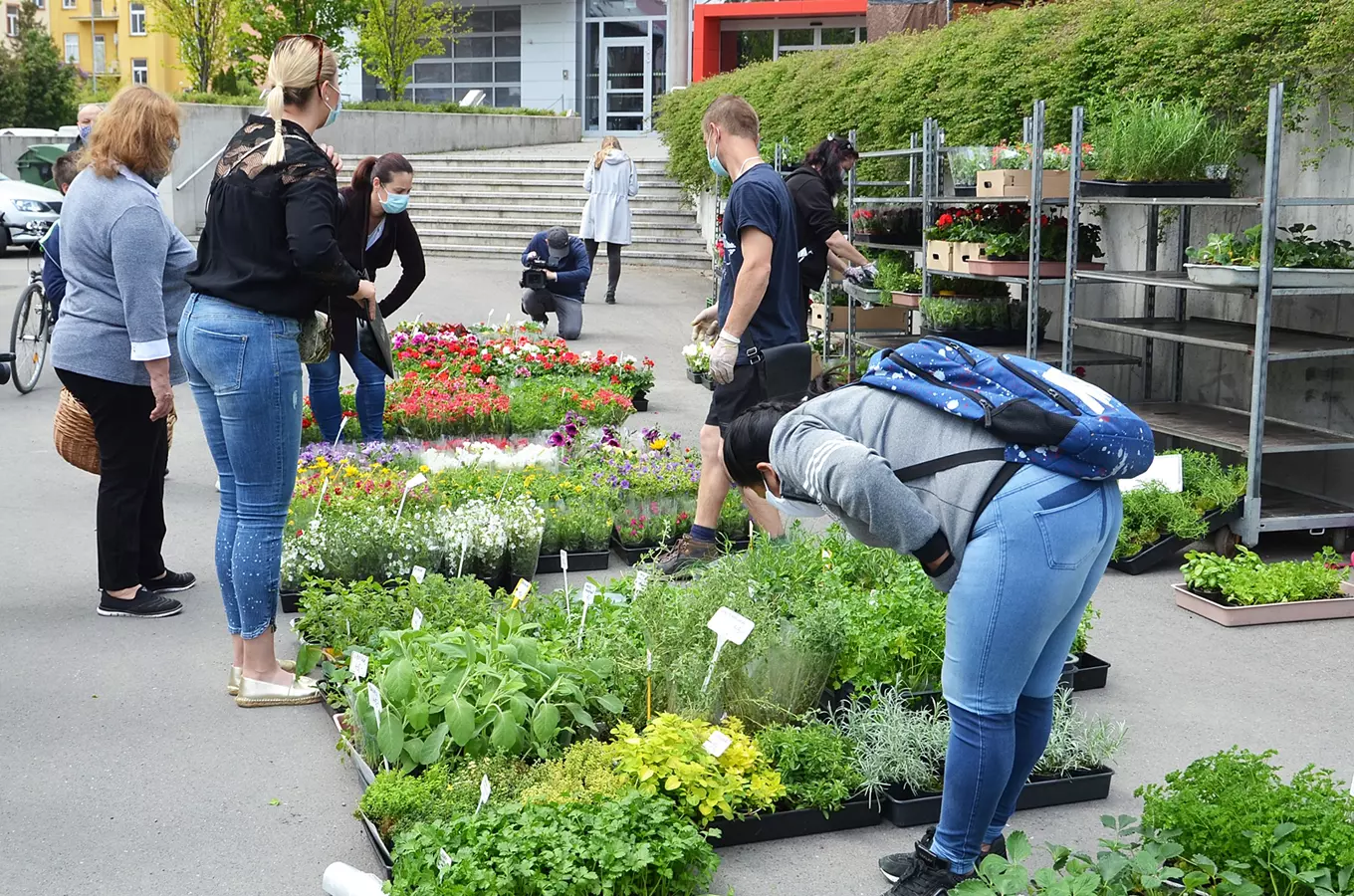 Zahradnické trhy na výstavišti Flora Olomouc