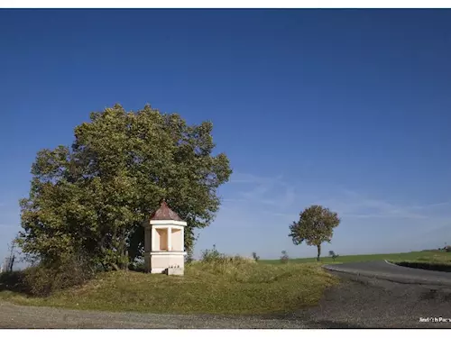 Barokní kaplicka nad mestem