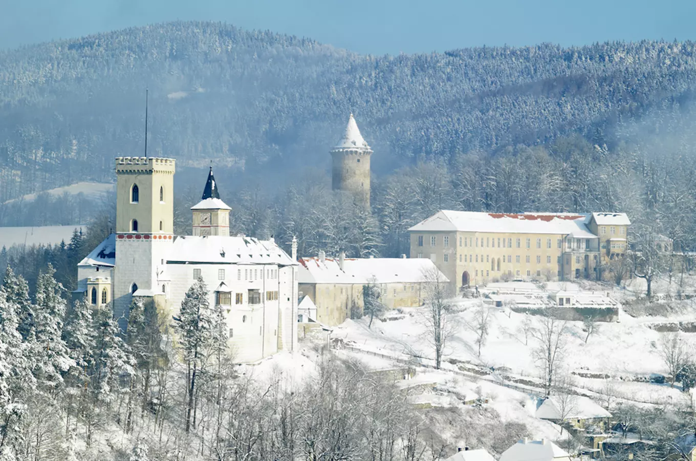 Zimní prohlídky hradu Rožmberk