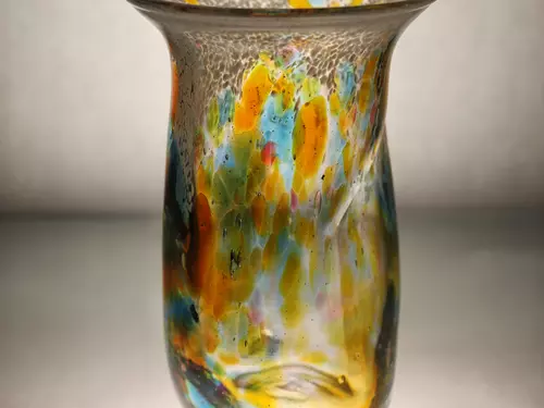 pestrobarevná váza