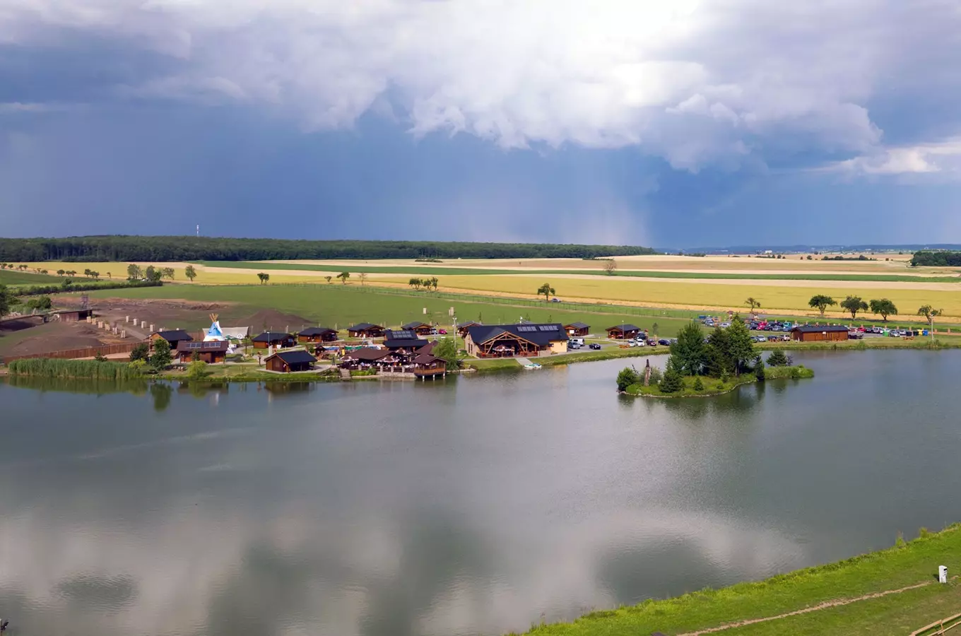 Barešův ranč v Lužci nad Cidlinou