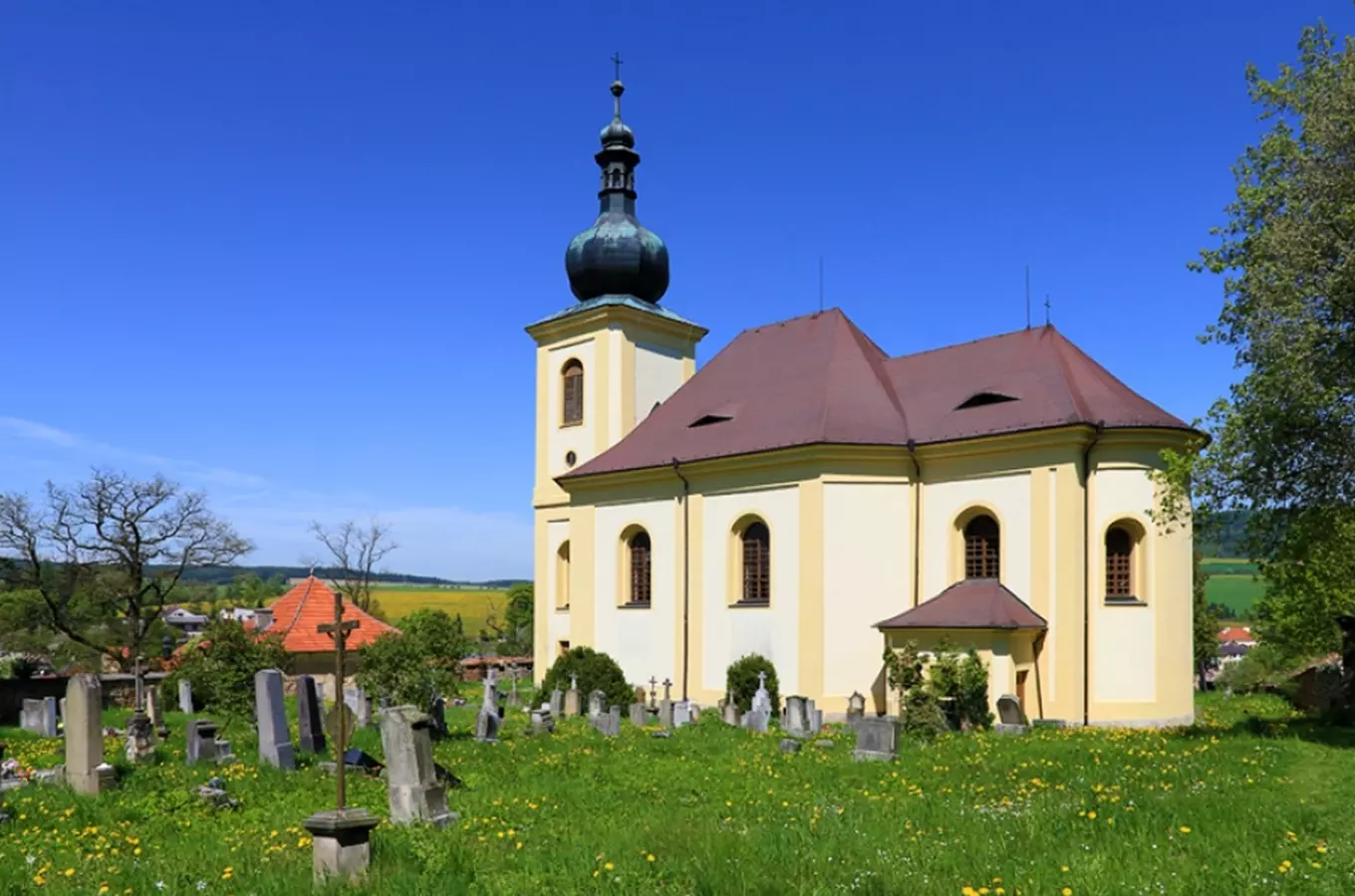 Kostel sv. Jakuba Většího v Nečtinech