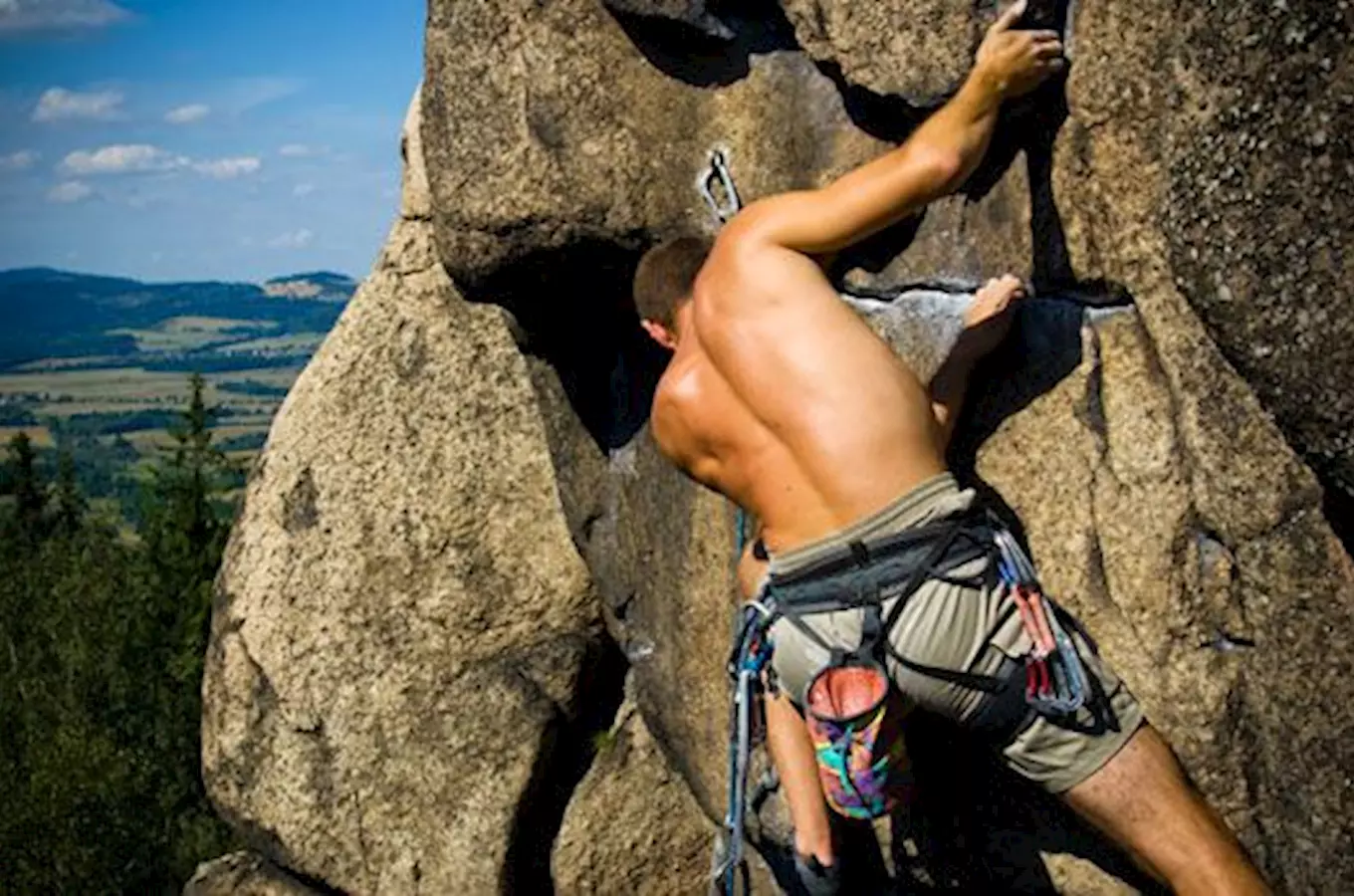 Horoškola - kurzy skalního lezení na severu Čech