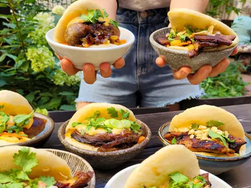 Bao bun barbecue