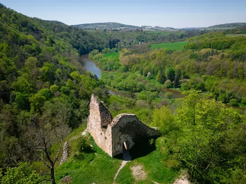 Zřícenina hradu Volfštejn u Černošína