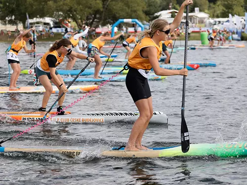 Finále českého poháru v paddleboardingu v Chebu