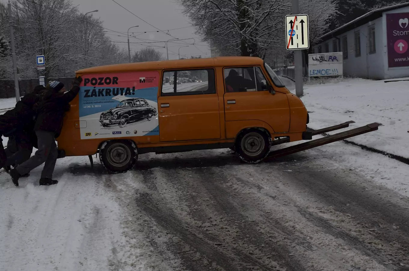 Pozor, zákruta! v Technickém muzeu Brno