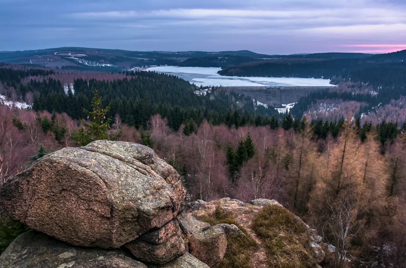 Přehrada Fláje u Českého Jiřetína, kudy z nudy