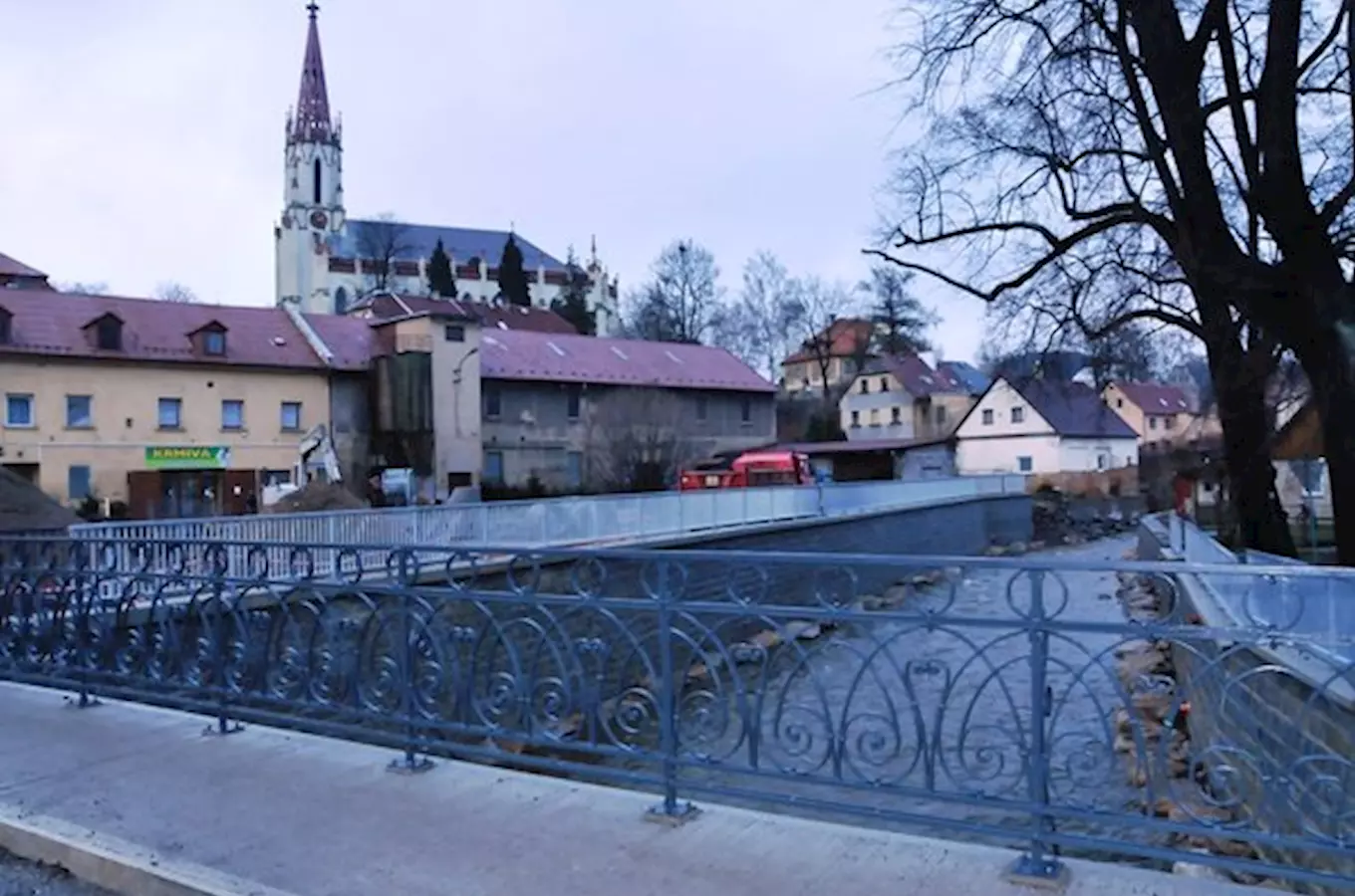 Secesní most v Chrastavě