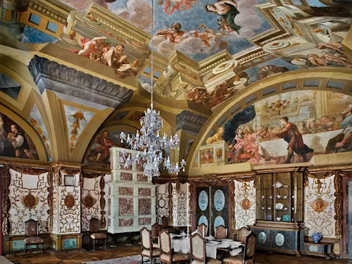 Interiér zámku Zákupy