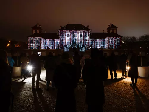 Svatá Lucie na zámku v Troji – Barokně-digitální slavnost světl – GHMP a Signal Festival