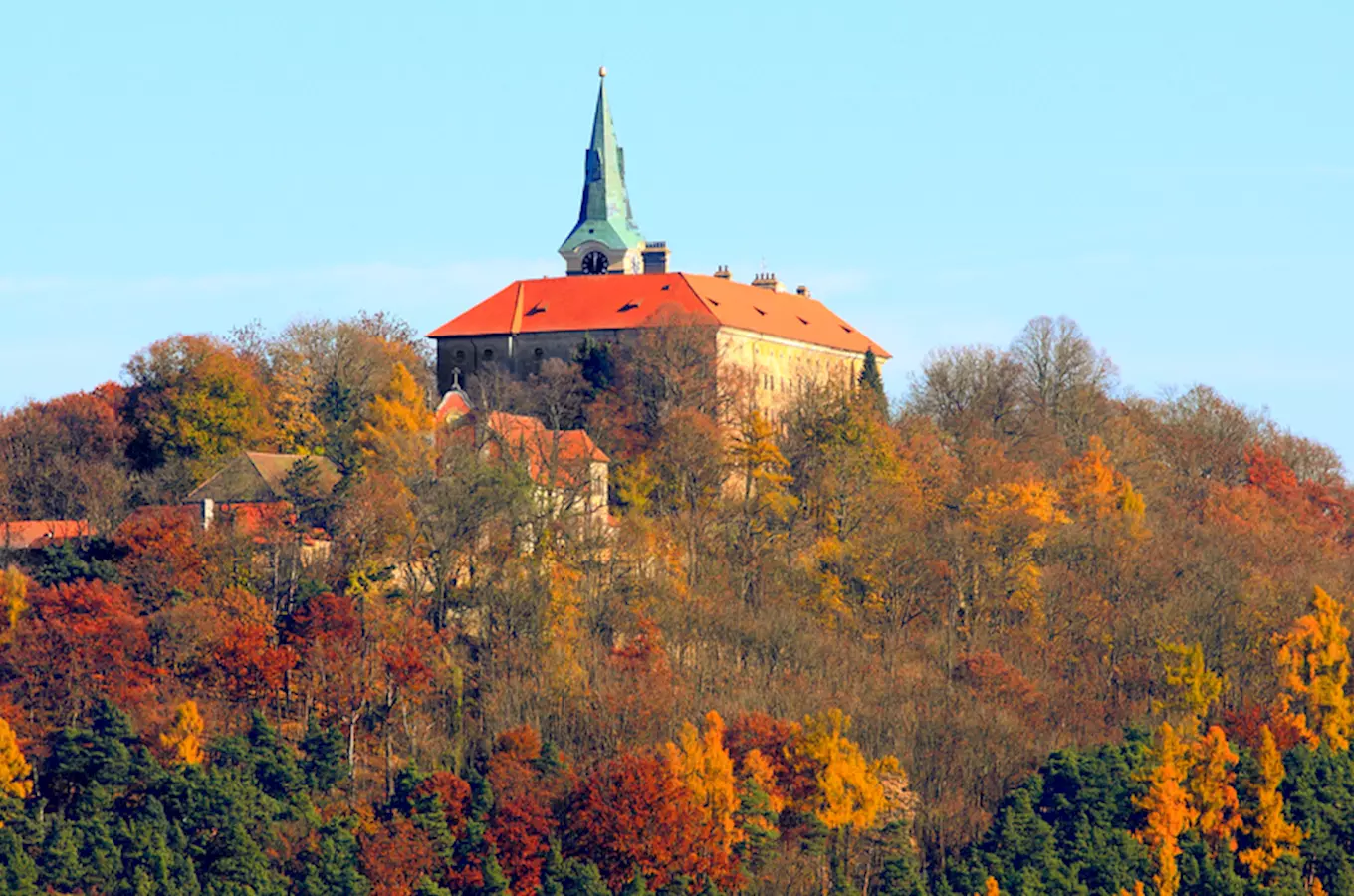 Prohlídky zámku Zelená Hora u Nepomuka