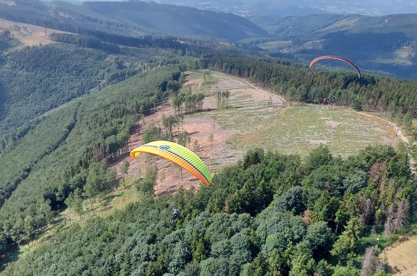 Tandem Lety – Tandemový paragliding v Beskydech