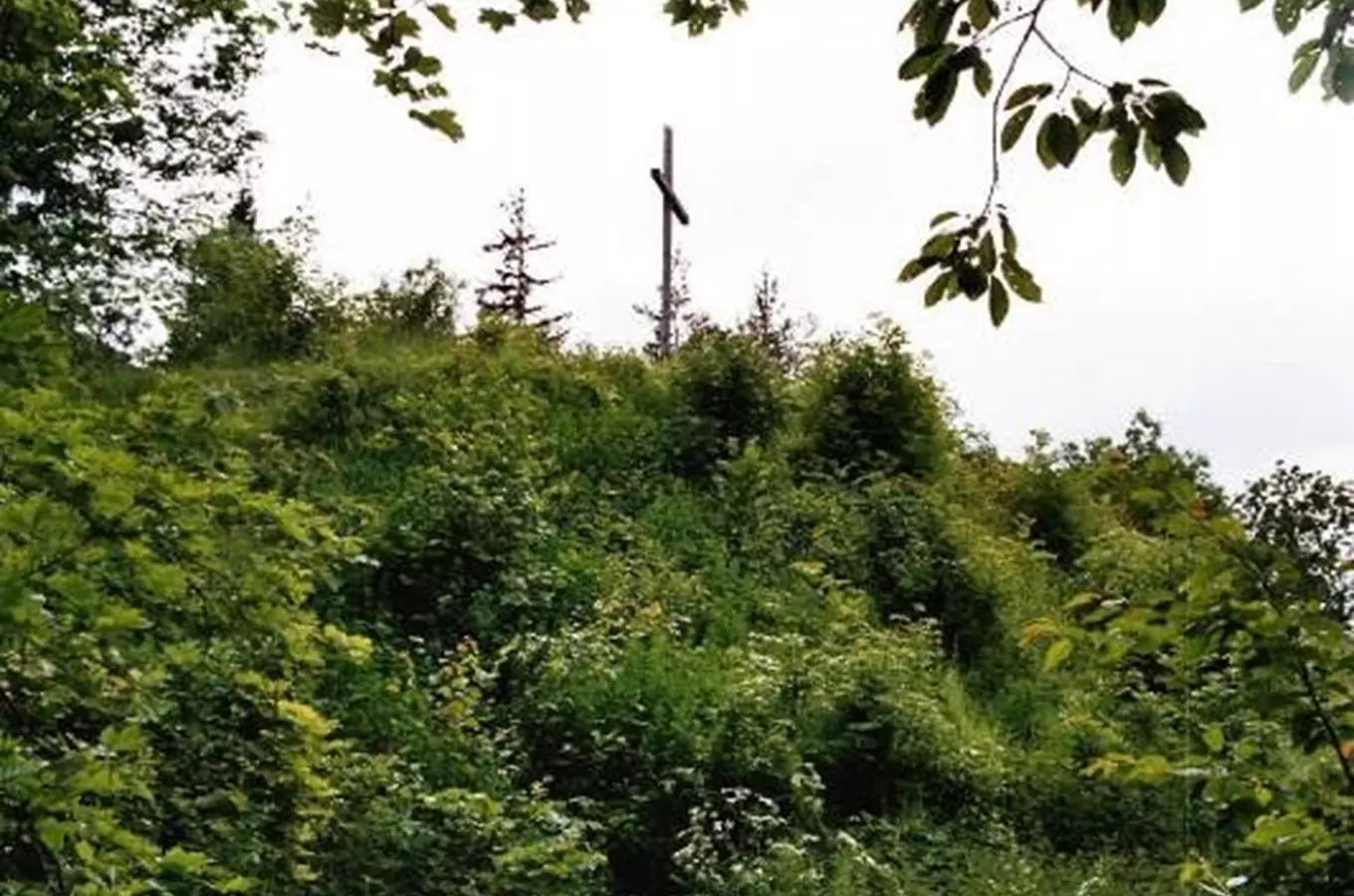 Pozůstatky hradu Nevděk