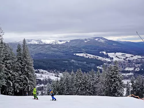 Ski areál Špičák – nejlepší možnosti lyžování na české straně Šumavy