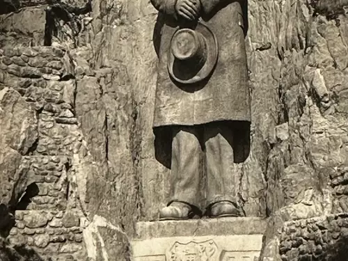 Největší socha presidenta T. G. Masaryka, 14 m vysoká