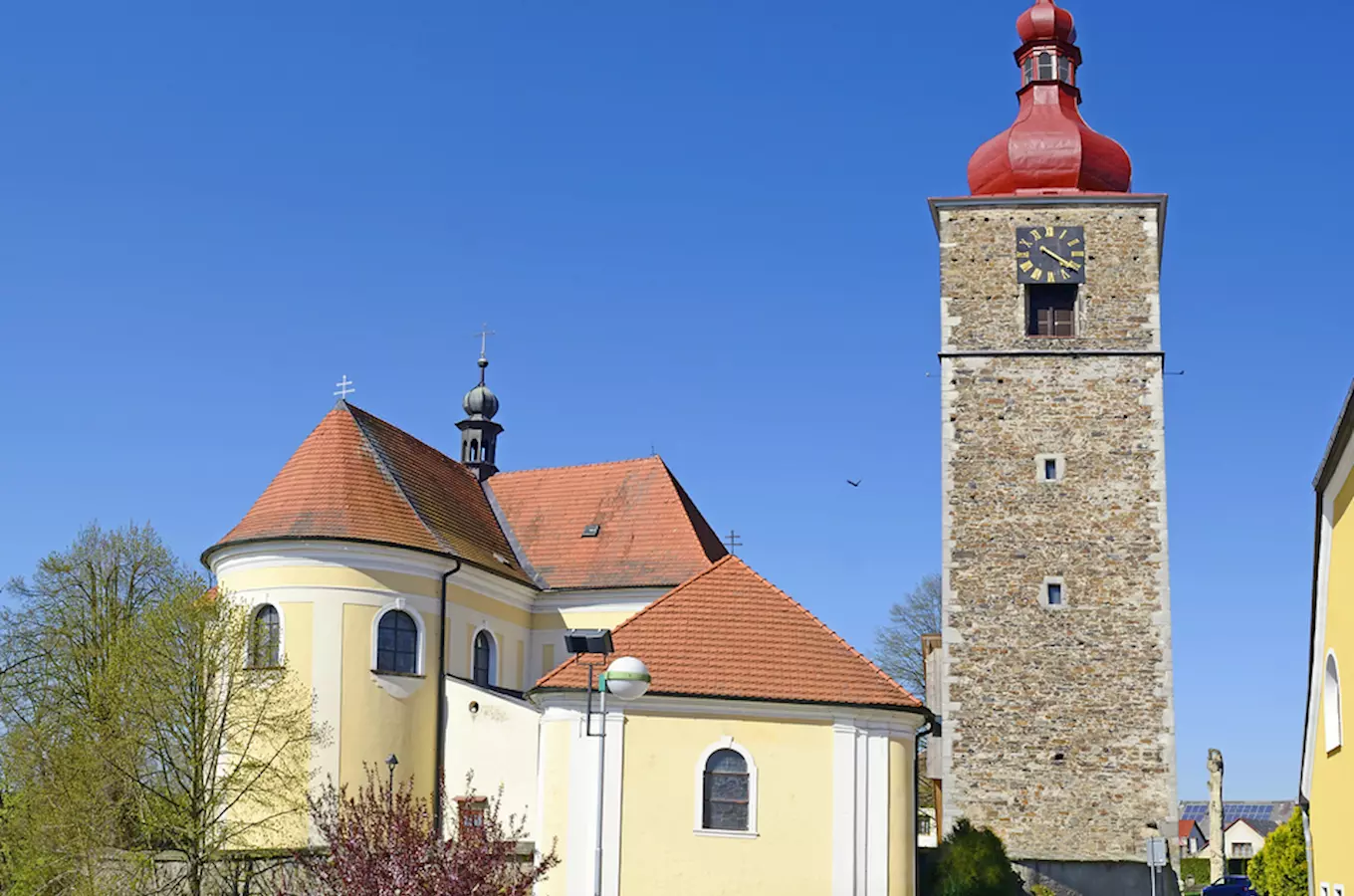 Městská gotická věž v Přibyslavi