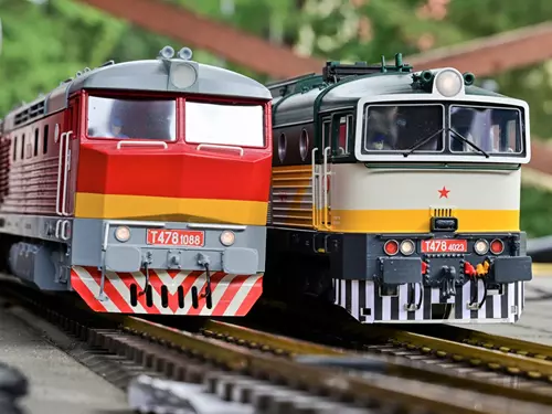 Modelářský víkend v Muzeu ČD v Lužné u Rakovníka