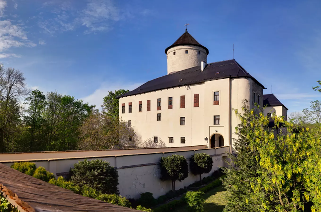 Hrad Rychmburk v Předhradí na Chrudimsku