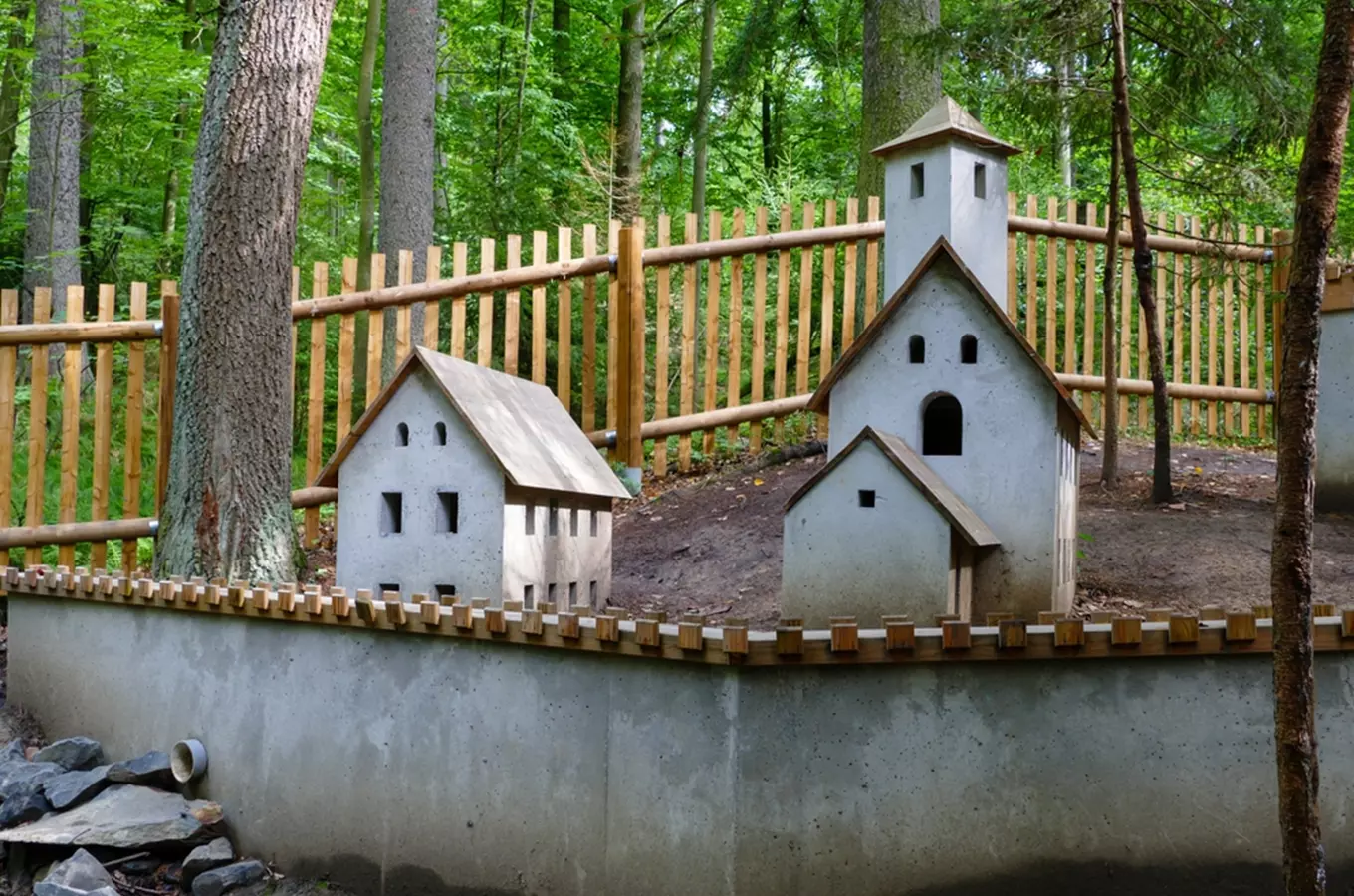 Park miniatur Mlýnky v České Kamenici