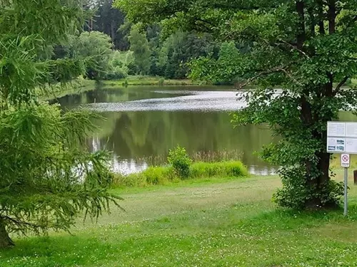 Ekonocležiště u rybníku Koupaliště v Novém Městě na Moravě